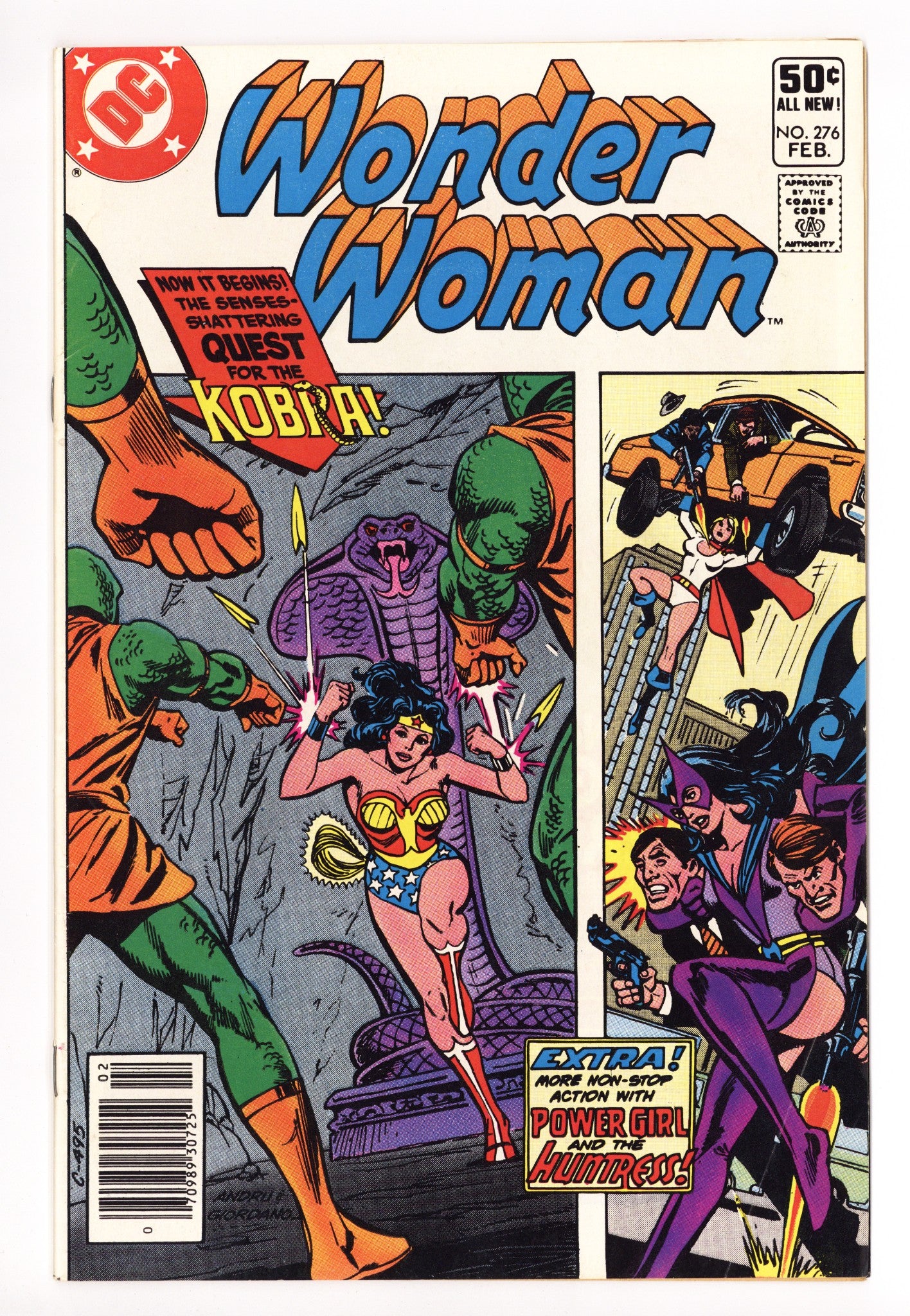 Wonder Woman Vol 1 276 Mid Grade (1981) Newsstand 