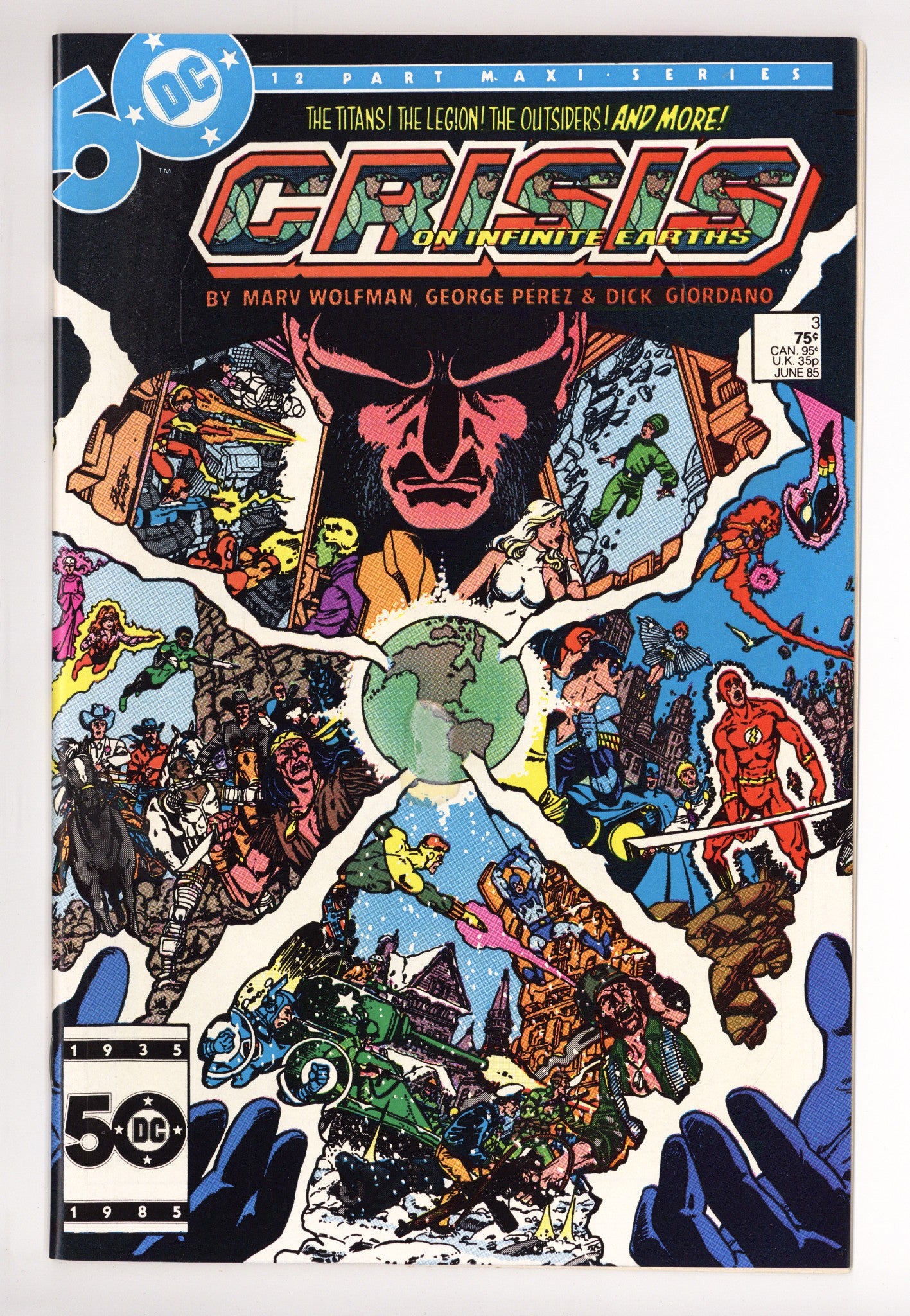 Crisis on Infinite Earths 3 Low Grade (1985) 