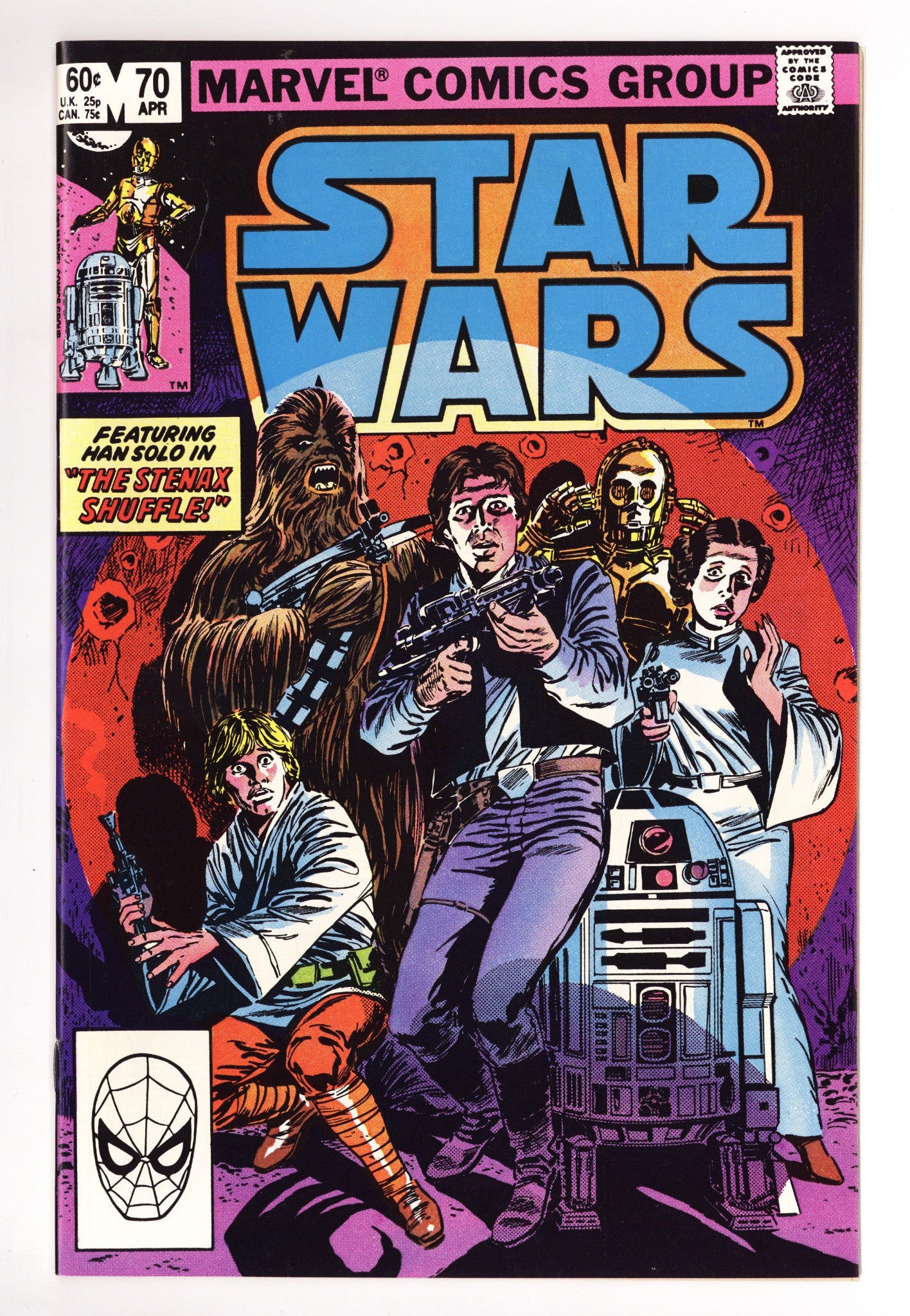 Star Wars Vol 1 70 NM- (9.2) (1983) 