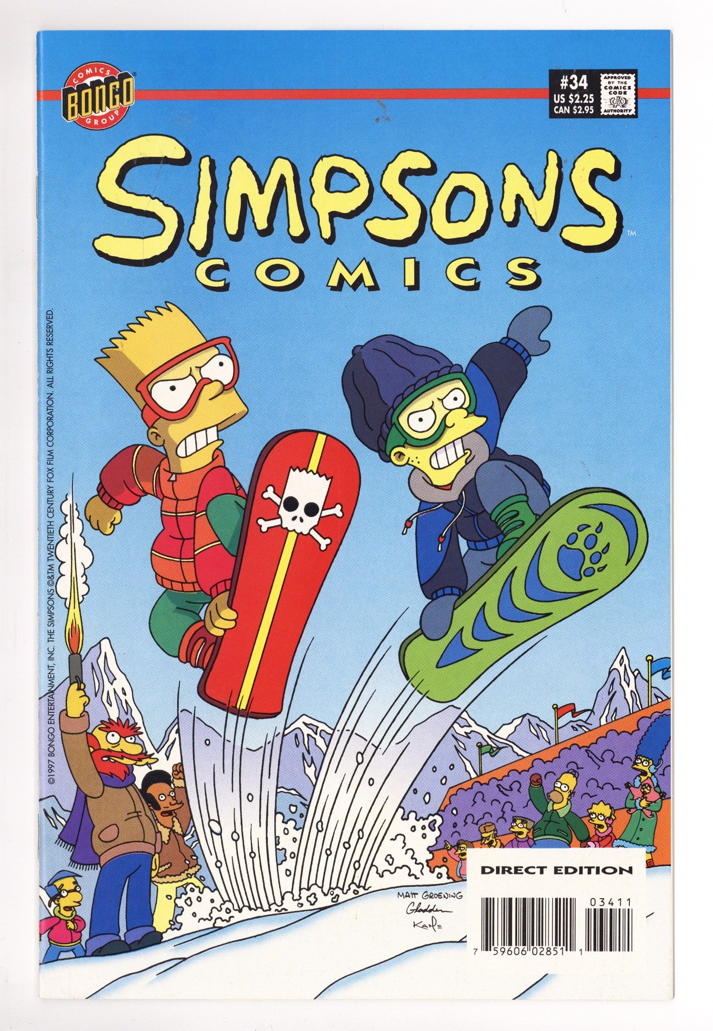 Simpsons Comics 34 High Grade (1997) 