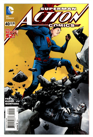 Action Comics Vol 2 40 VF/NM (9.0) (2015) Lee Incentive Variant