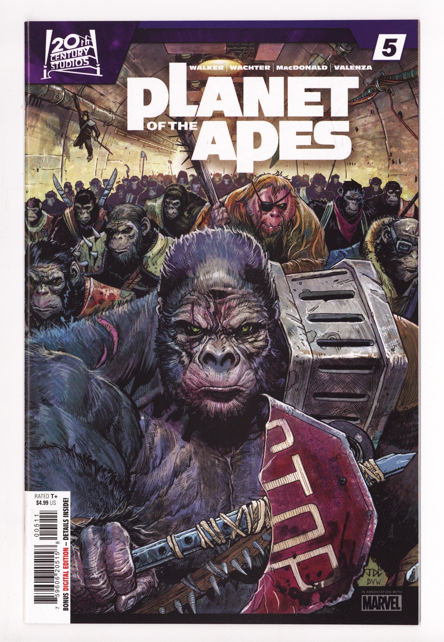 Planet of the Apes Vol 2 5 High Grade (2023) 