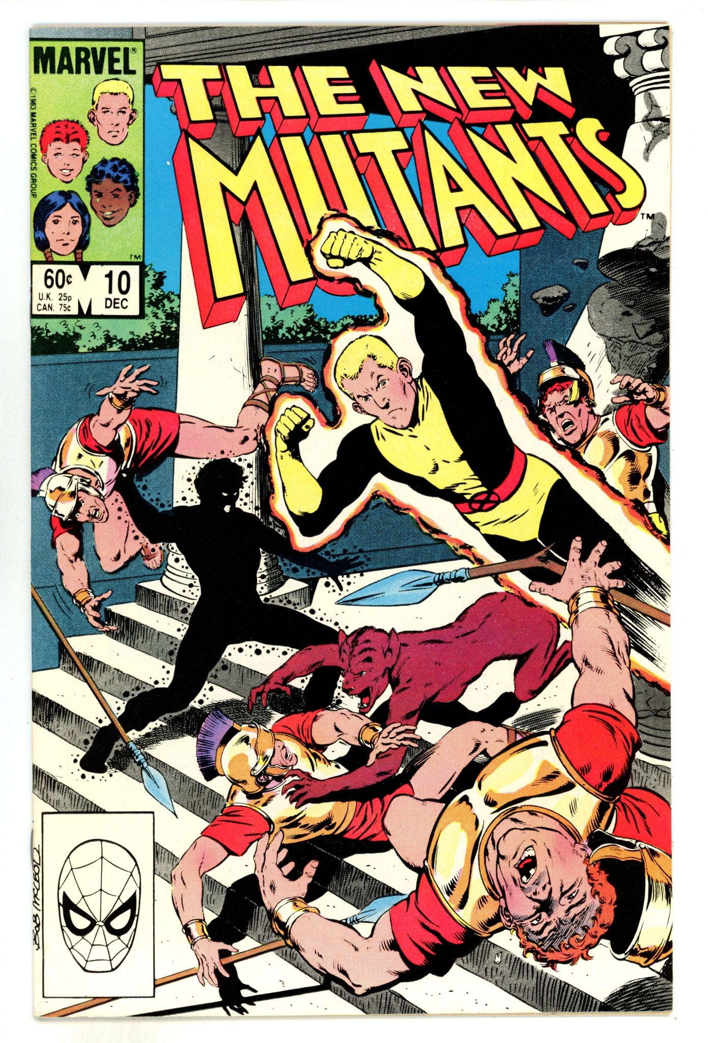 The New Mutants Vol 1 10  High Grade  (1983)  
