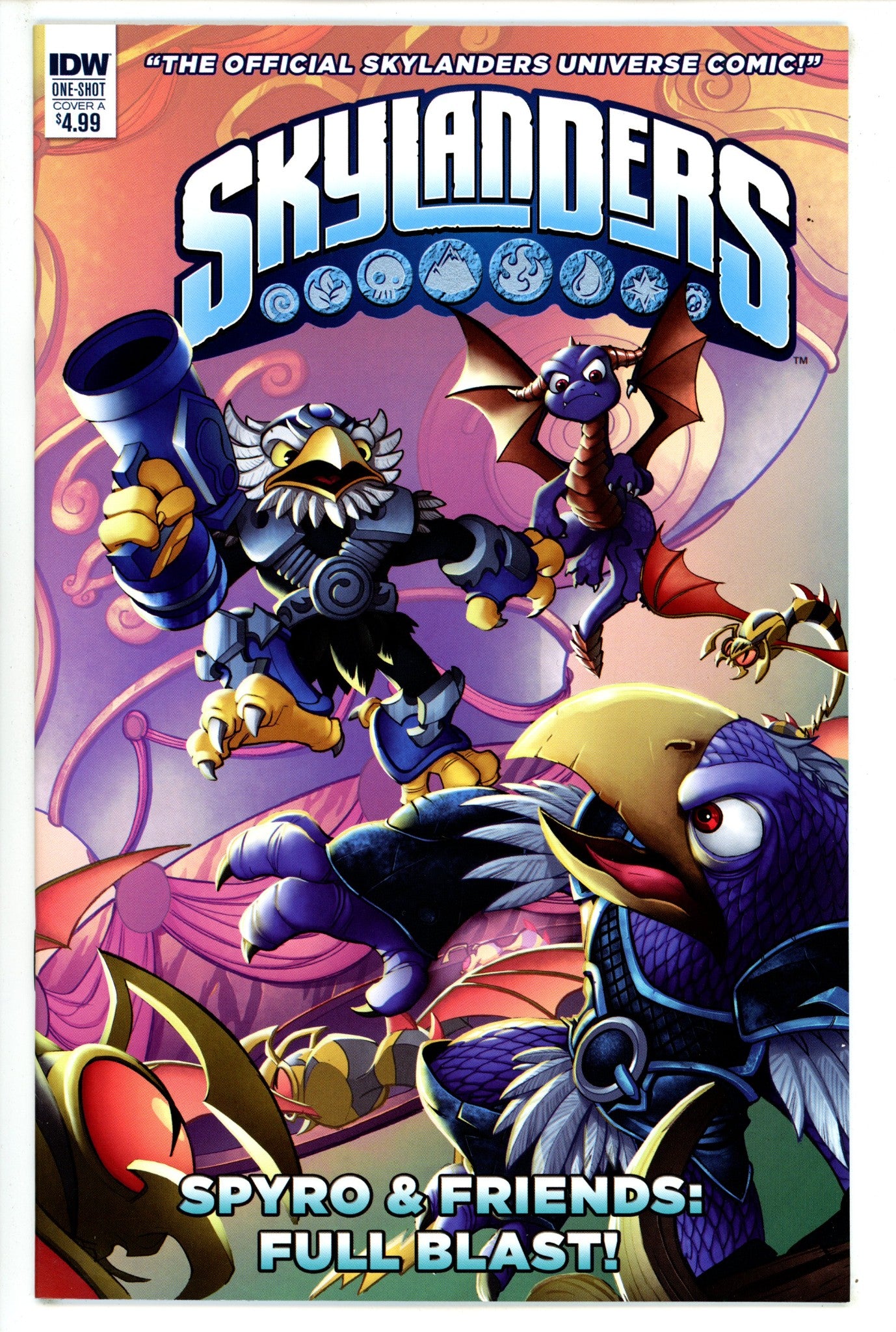 Skylanders Quarterly: Spyro & Friends [nn] High Grade (2017) 