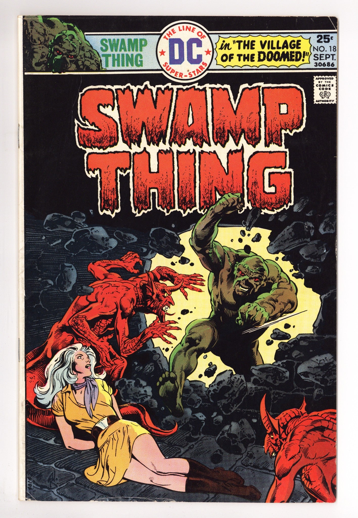 Swamp Thing Vol 1 18 FN- (5.5) (1975) 