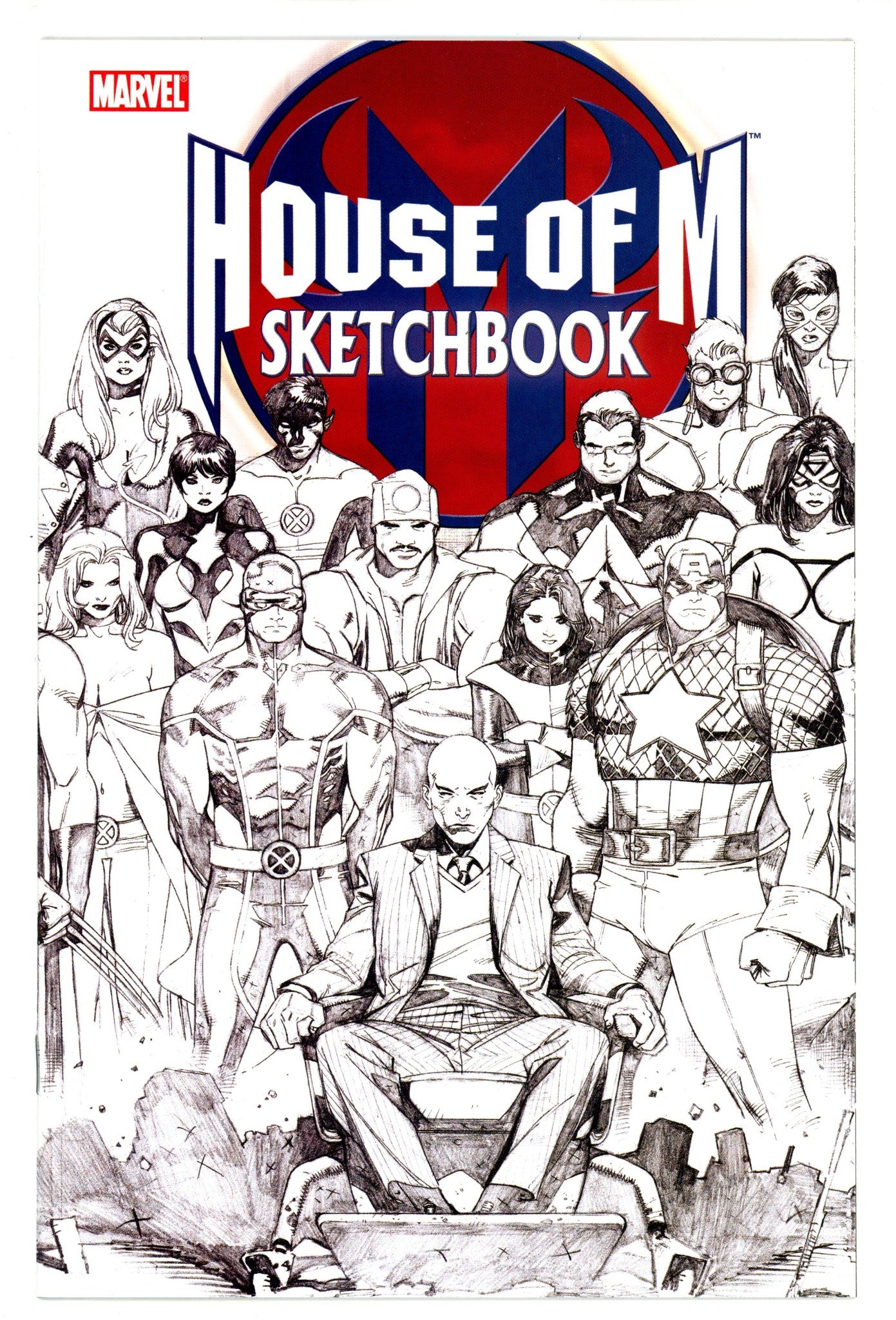 House of M Sketchbook [nn] High Grade (2005) 