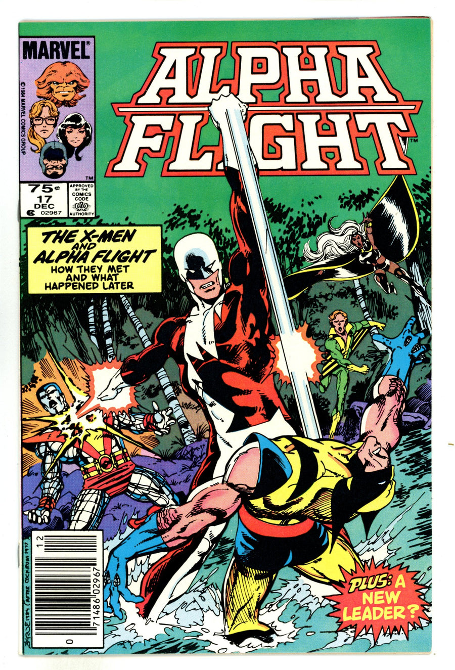 Alpha Flight Vol 1 17  VF- (7.5)  (1984)  Canadian Price Variant  