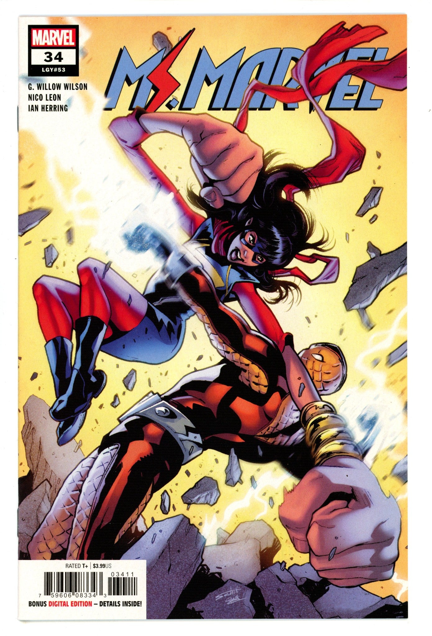 Ms. Marvel Vol 4 34 High Grade (2018) 