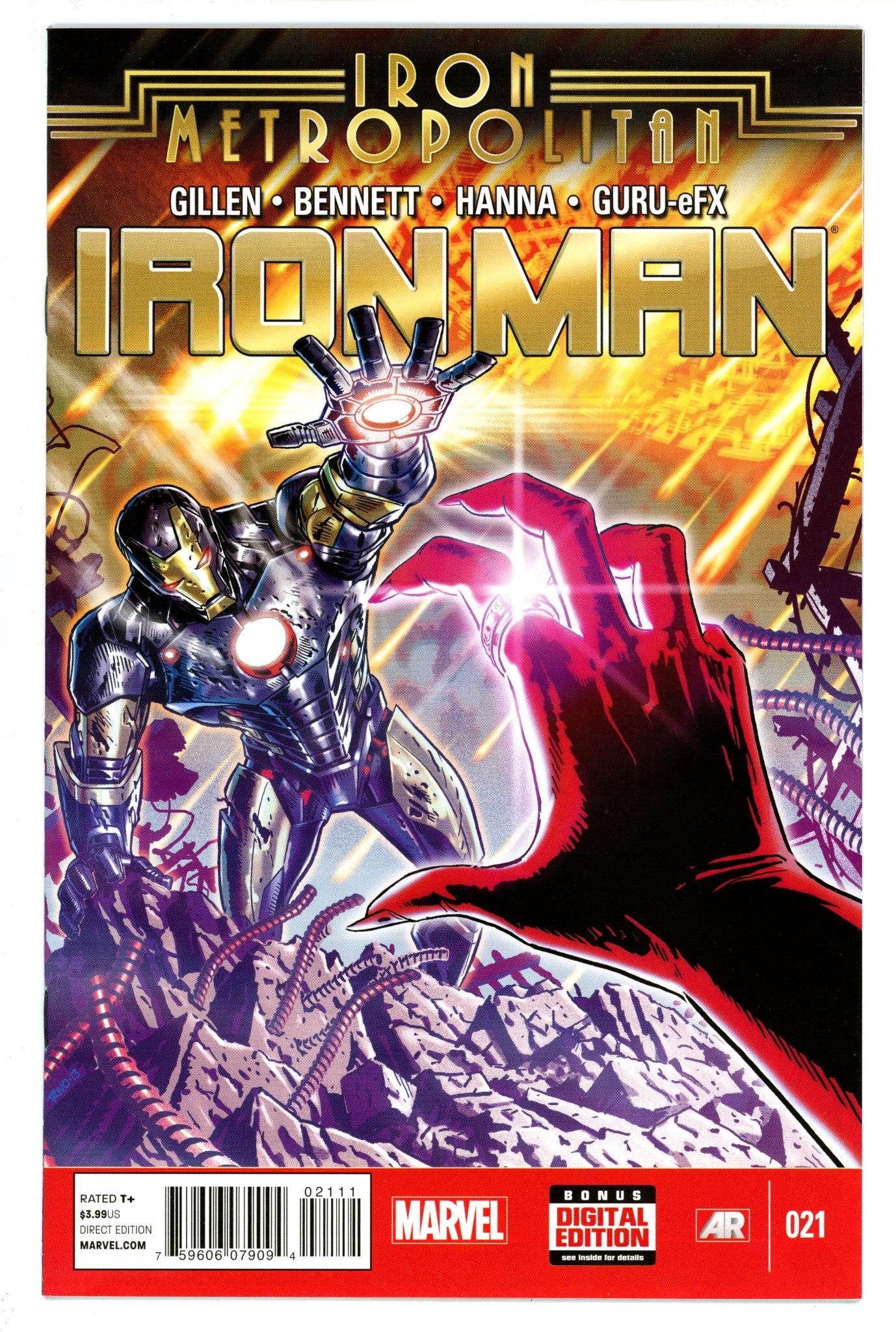 Iron Man Vol 5 21 High Grade (2014) 