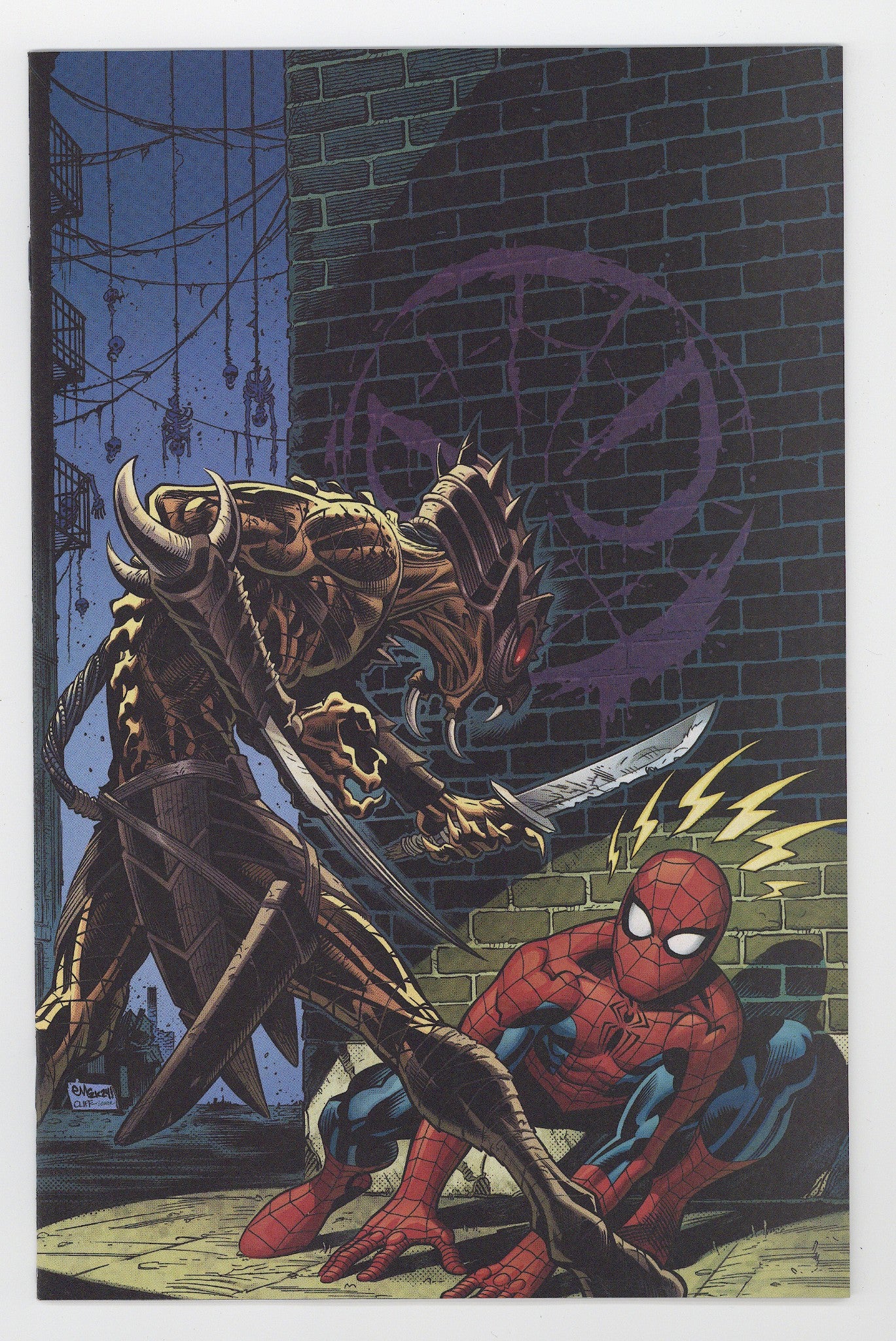 Predator vs. Spider-Man 2 VF/NM (9.0) 2nd Print (2025) McGuinness Virgin Incentive Variant 