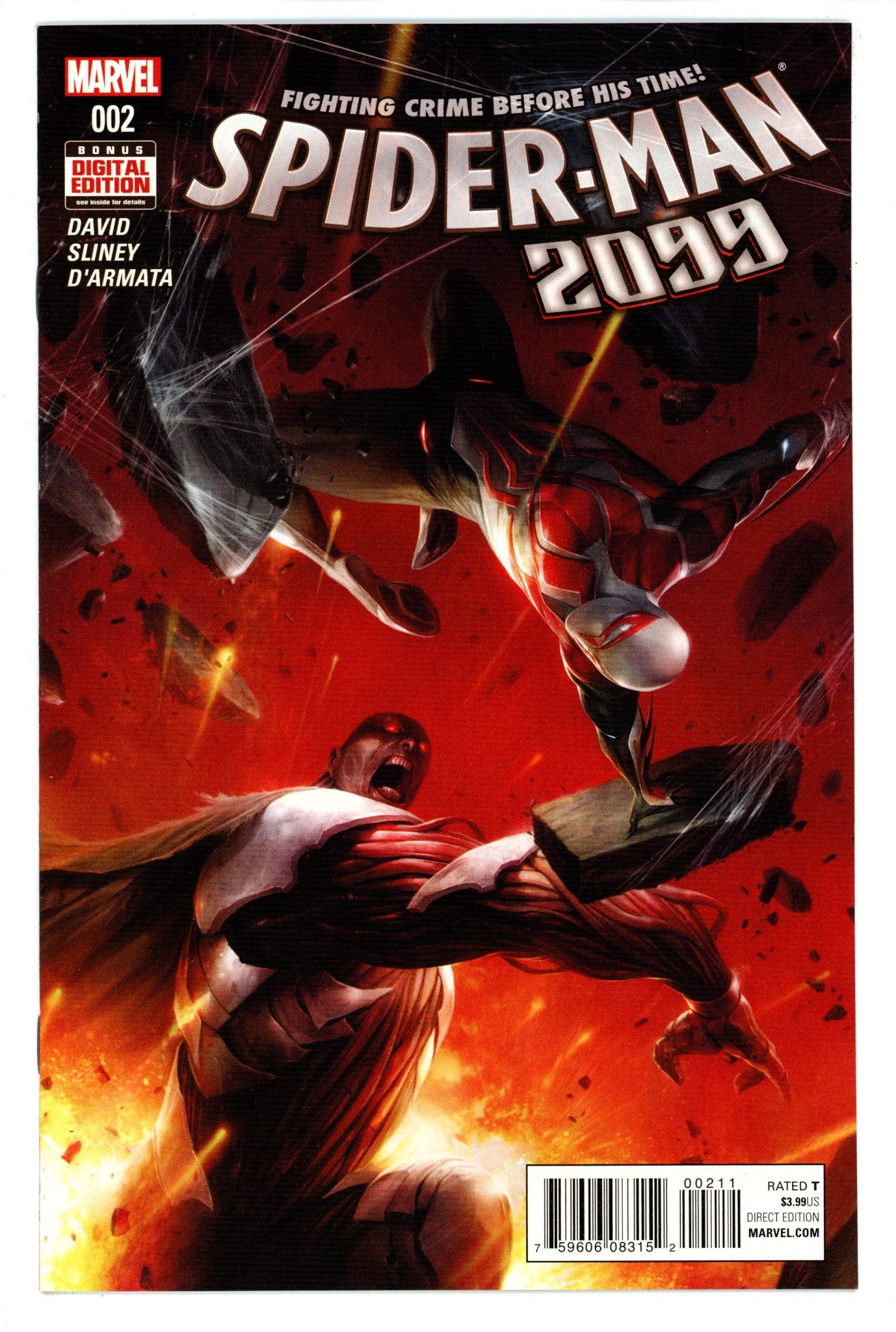 Spider-Man 2099 Vol 3 2 High Grade (2015) 