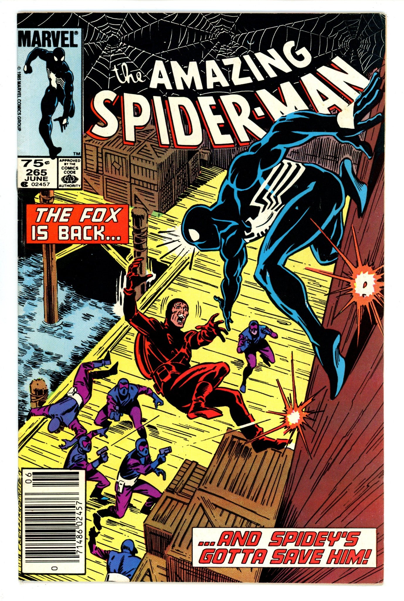 The Amazing Spider-Man Vol 1 265 FN+ (6.5) (1985) Canadian Price Variant 