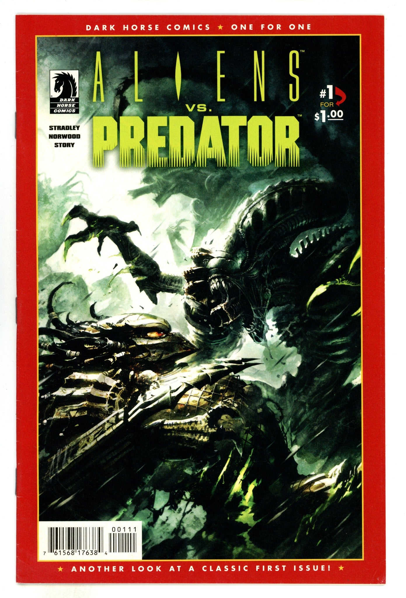 Aliens vs. Predator: One for One 1 FN+ (6.5) (2010) 
