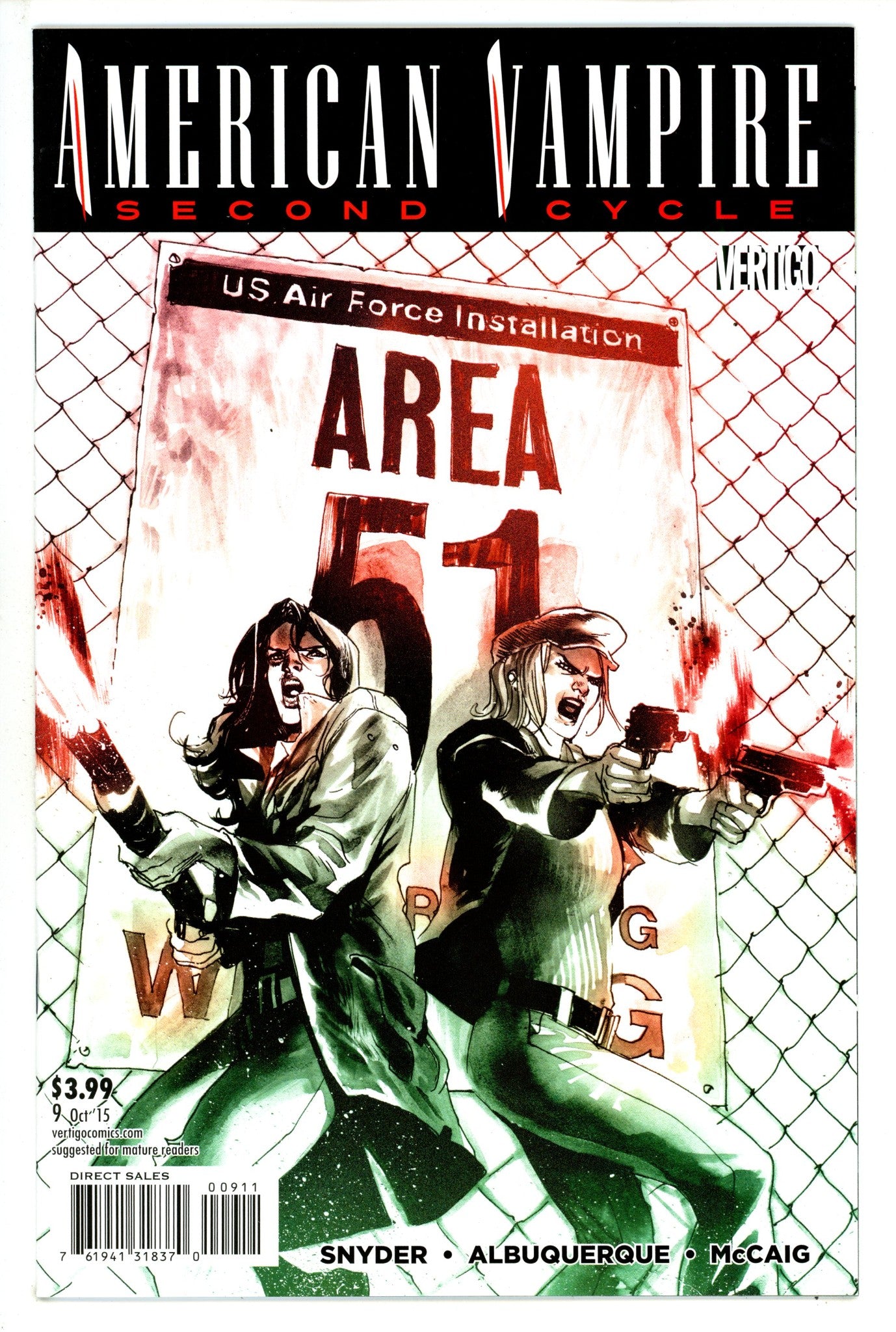 American Vampire: Second Cycle 9 High Grade (2015) 