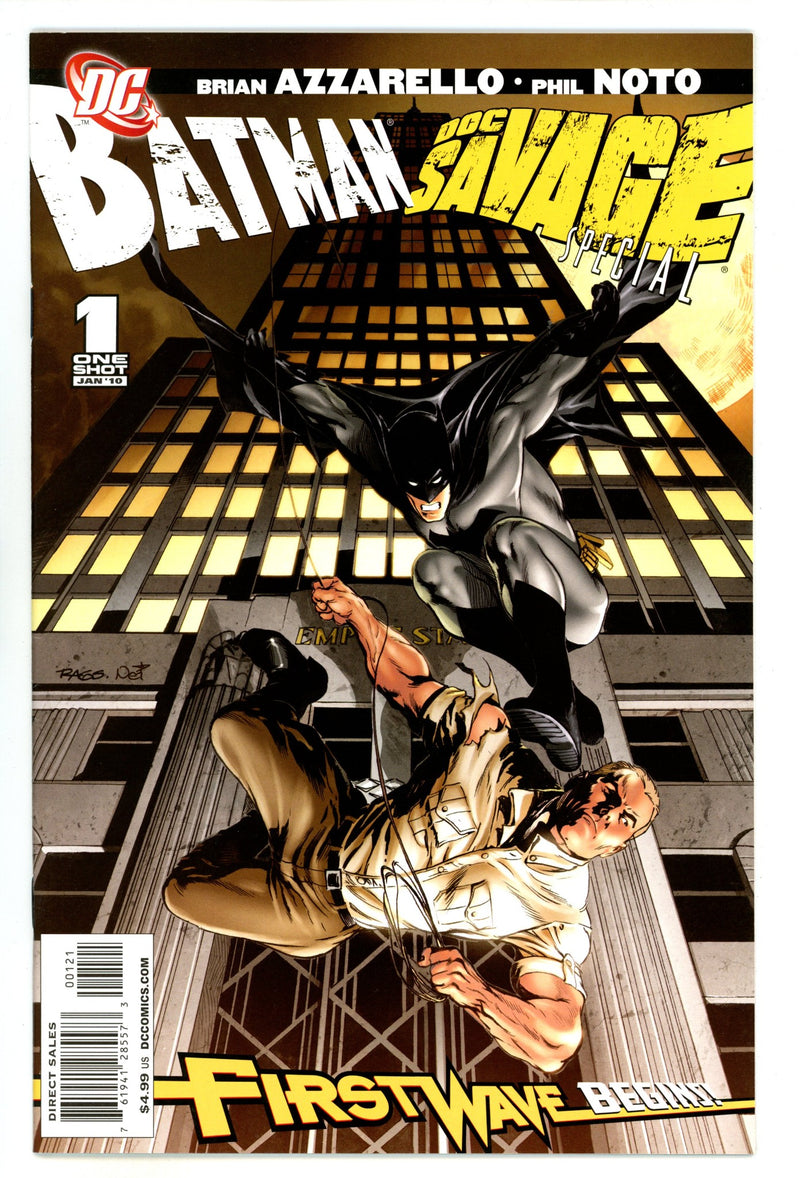 Batman / Doc Savage Special 1 High Grade (2010) Morales Variant 