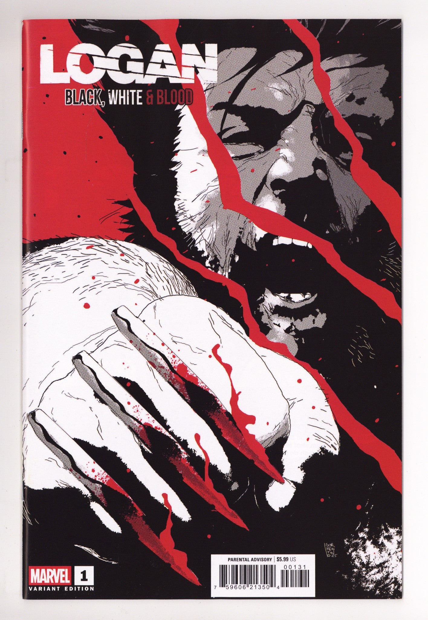 Logan: Black White & Blood 1 Sorrentino Variant (2026)