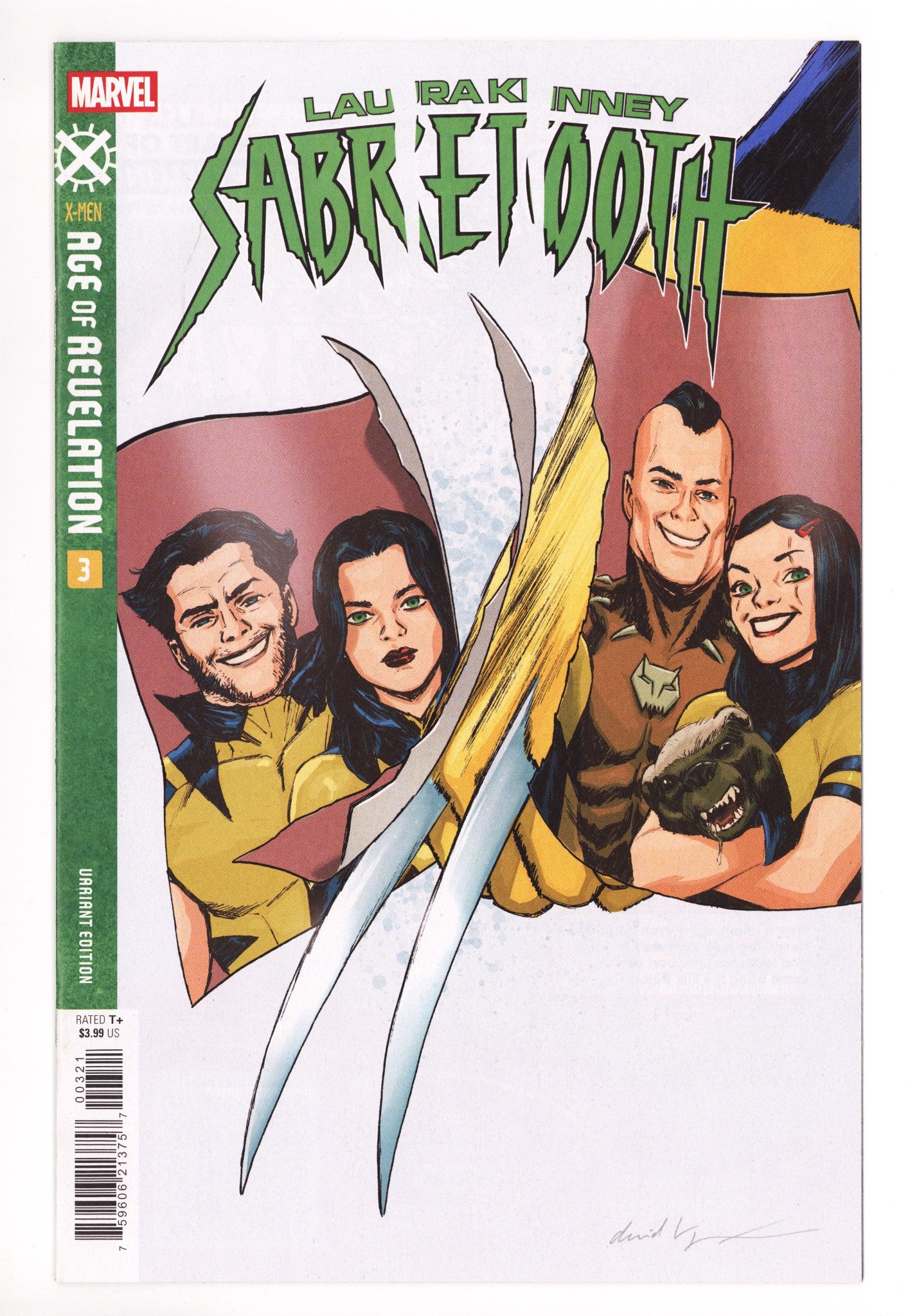 Laura Kinney: Sabretooth 3 López Variant (2025)