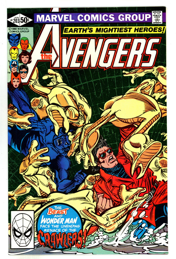 The Avengers Vol 1 203 NM- (9.2) (1981)