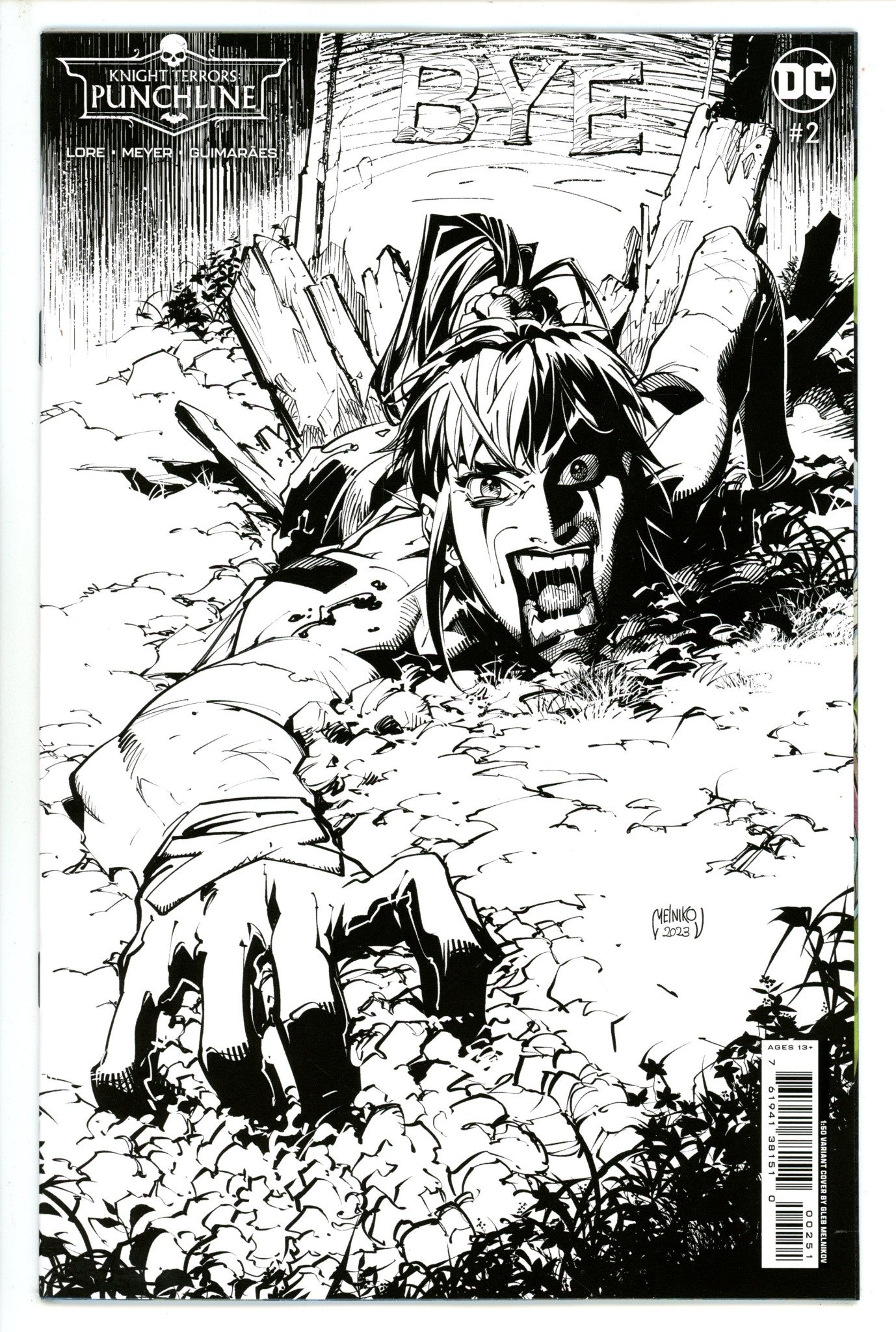 Knight Terrors Punchline 2 Melnikov Incentive Variant NM+ (2023)