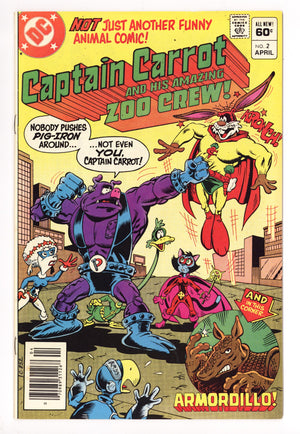 Captain Carrot and His Amazing Zoo Crew! 2 Mid Grade (1982) Newsstand 