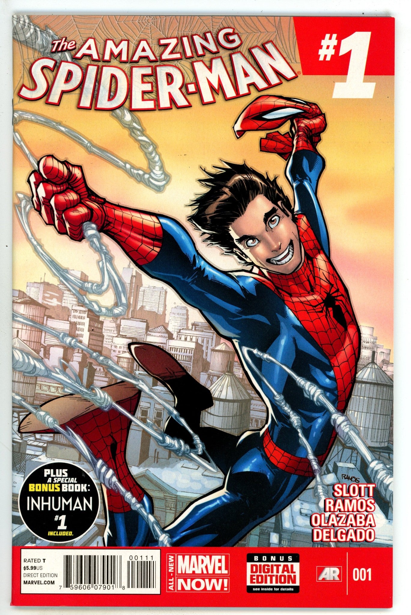 The Amazing Spider-Man Vol 3 1 NM- (9.2) (2014) 