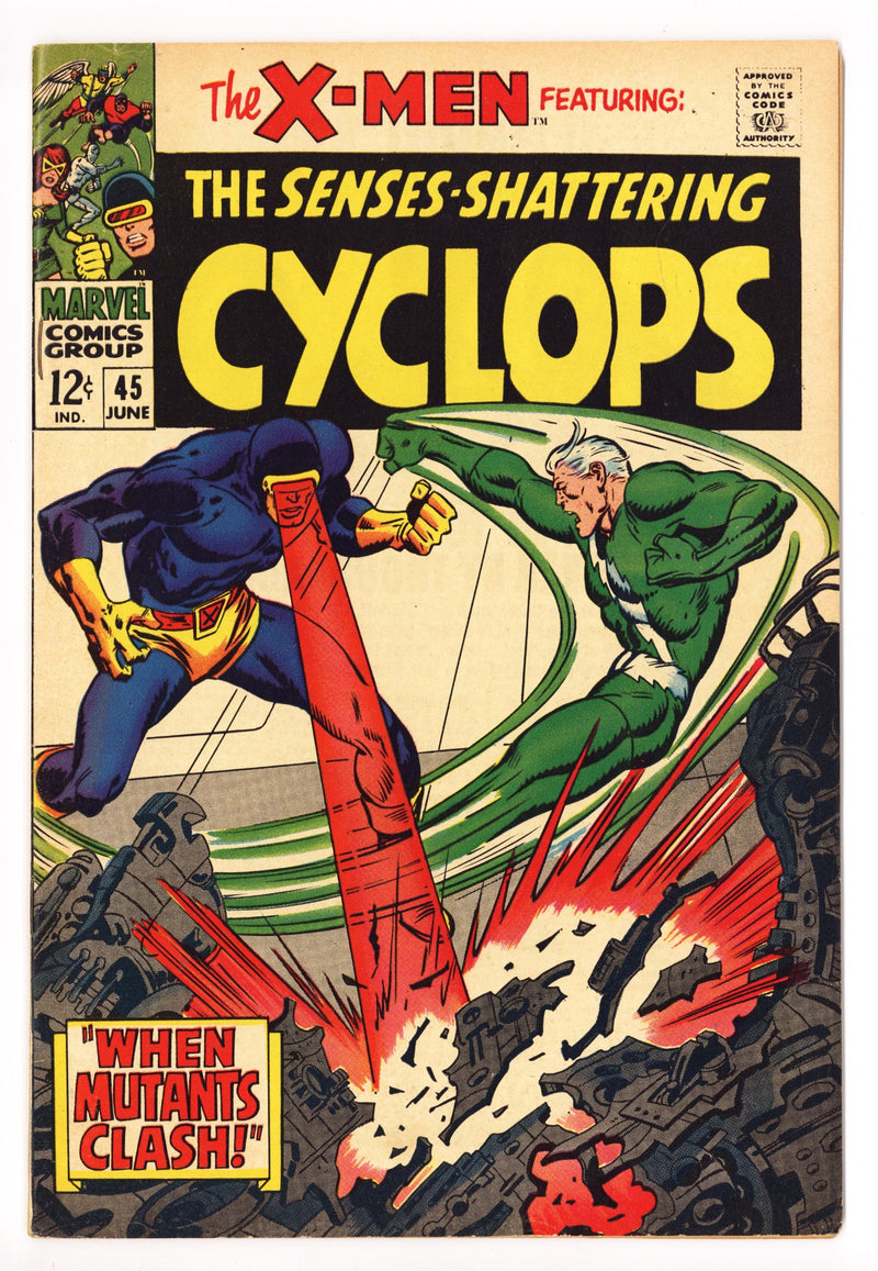 The X-Men Vol 1 45 VF+ (8.5) (1968) 