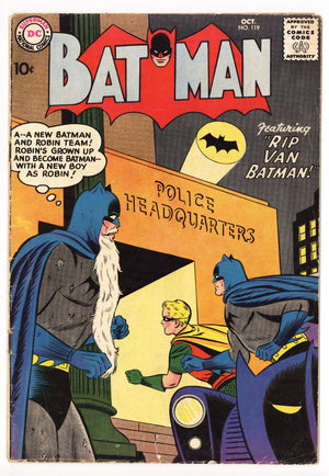 Batman Vol 1 119 VG+ (4.5) (1958) 