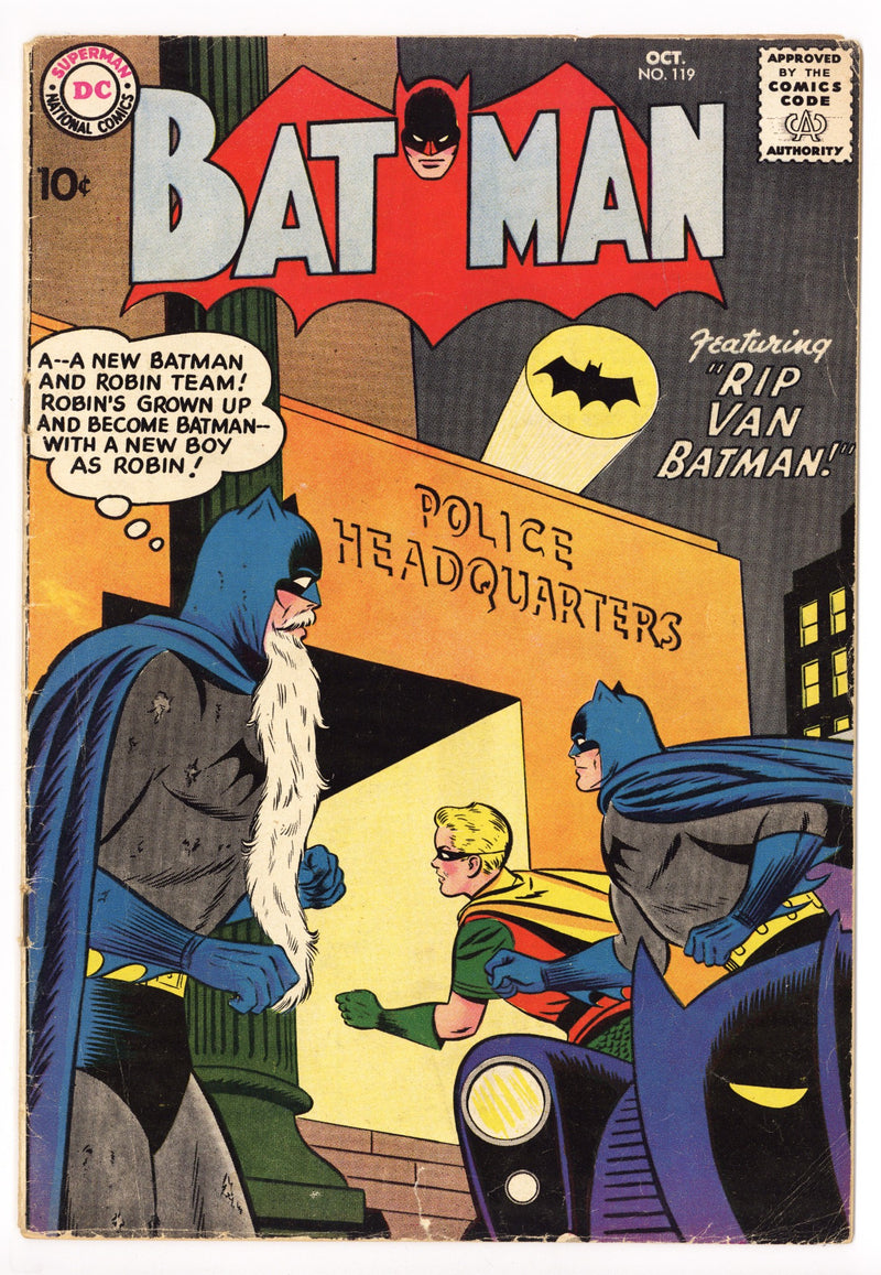 Batman Vol 1 119 VG+ (4.5) (1958) 
