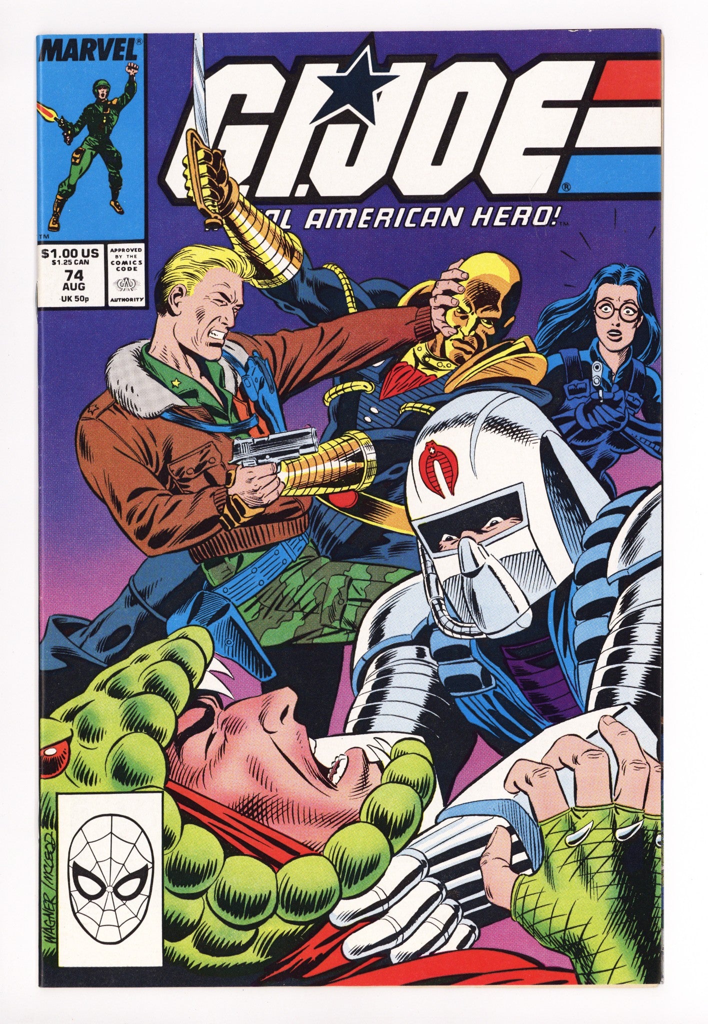 G.I. Joe, A Real American Hero 74 High Grade (1988) 