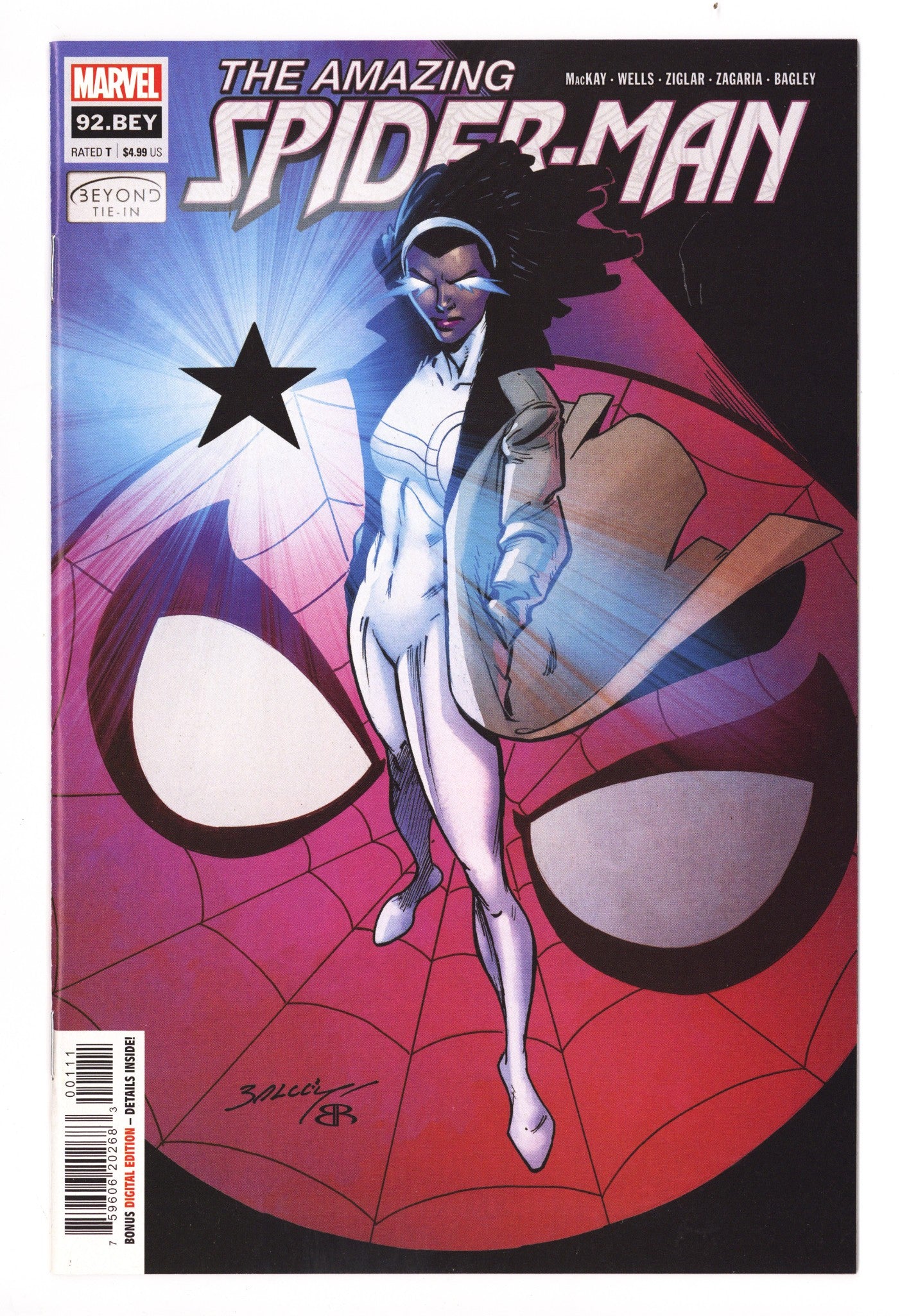 Amazing Spider-Man Vol 5 92.BEY High Grade (2022) 