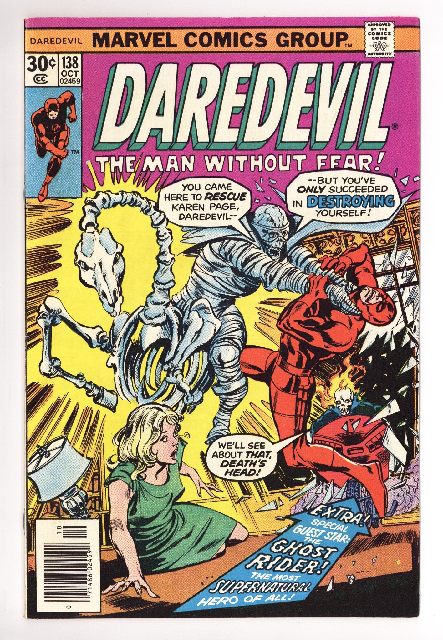 Daredevil Vol 1 138 FN/VF (7.0) (1976) 
