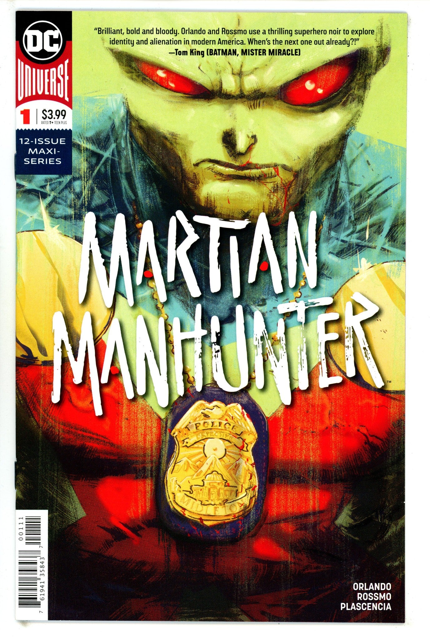 Martian Manhunter Vol 5 1 (2018)