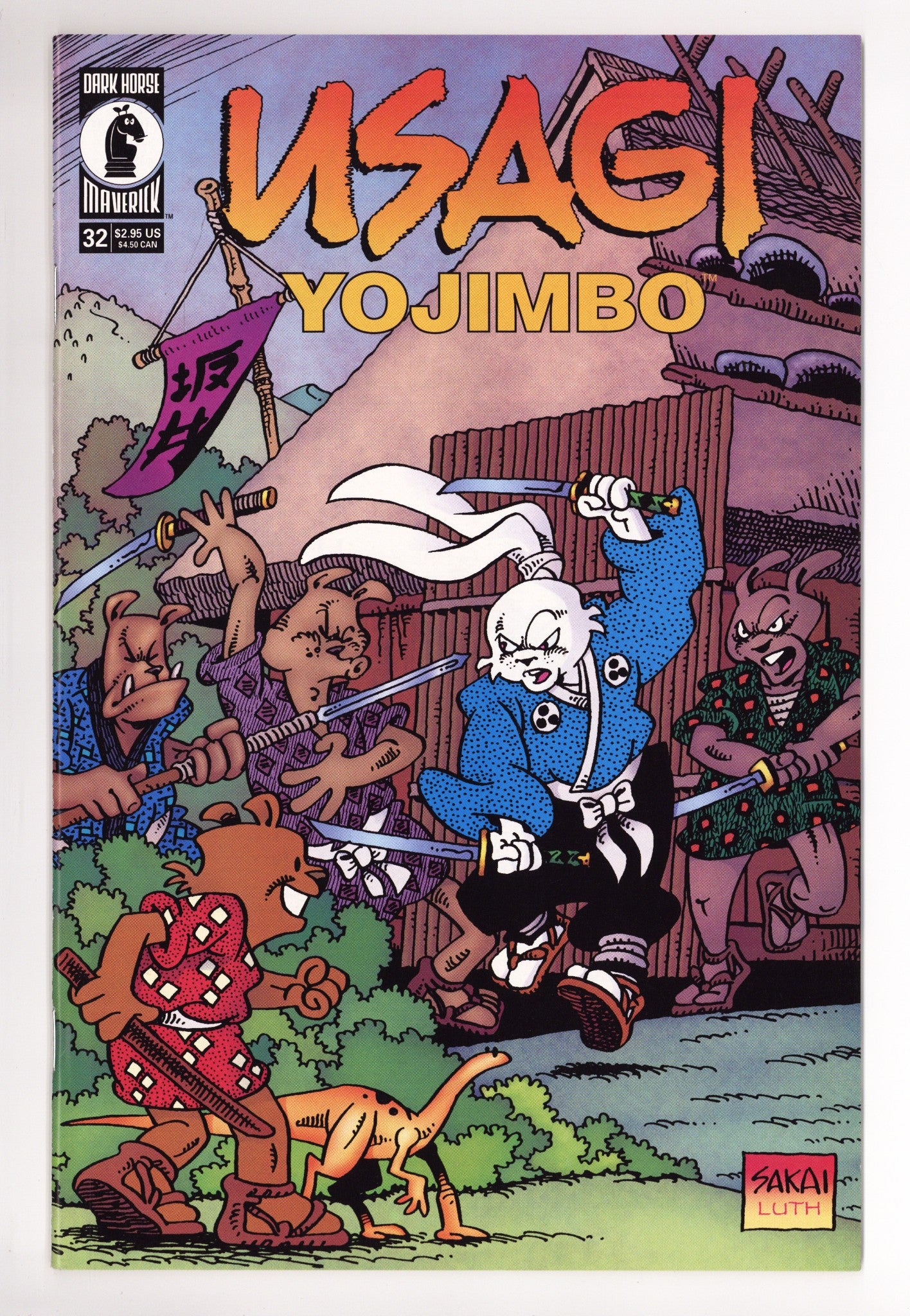 Usagi Yojimbo Vol 3 32 Mid Grade (1999) 