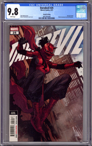 Daredevil Vol 6 25 (637) CGC 9.8 (NM/M)   (2021)     2nd Print