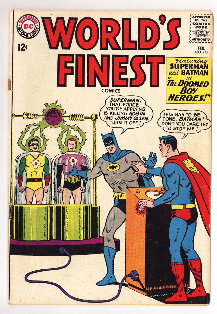 World's Finest Comics 147 GD/VG (3.0) (1965) 