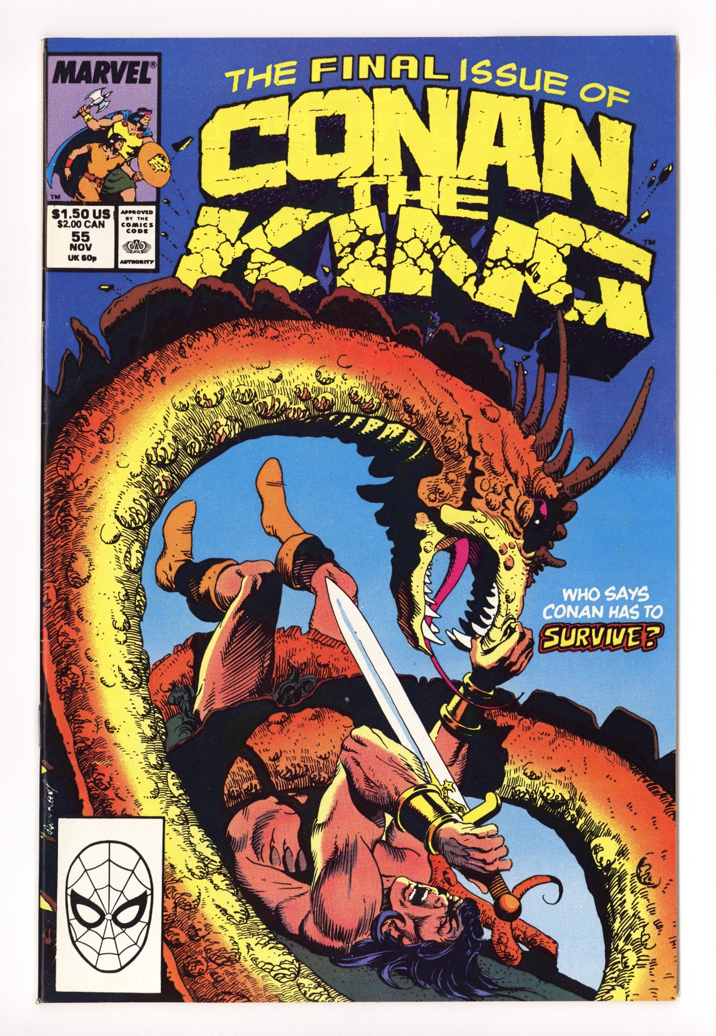 Conan the King 55 High Grade (1989) 