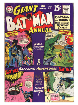 Batman Annual Vol 1 6 VG+ (4.5) (1963)