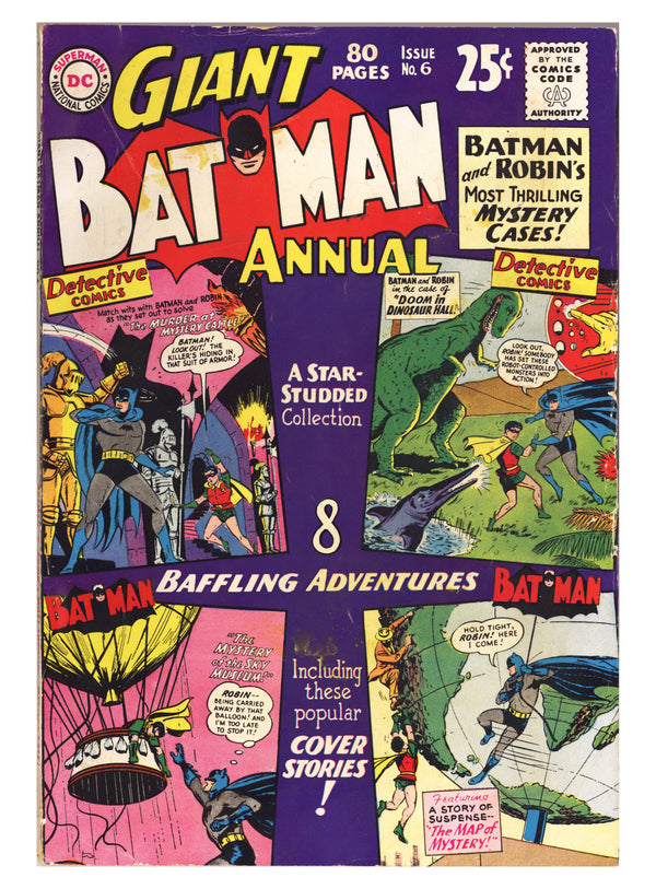 Batman Annual Vol 1 6 VG+ (4.5) (1963)