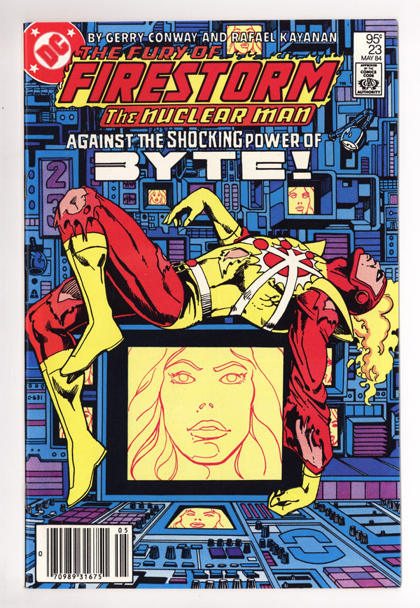 The Fury of Firestorm Vol 2 23 NM- (9.2) (1984) Canadian Price Variant
