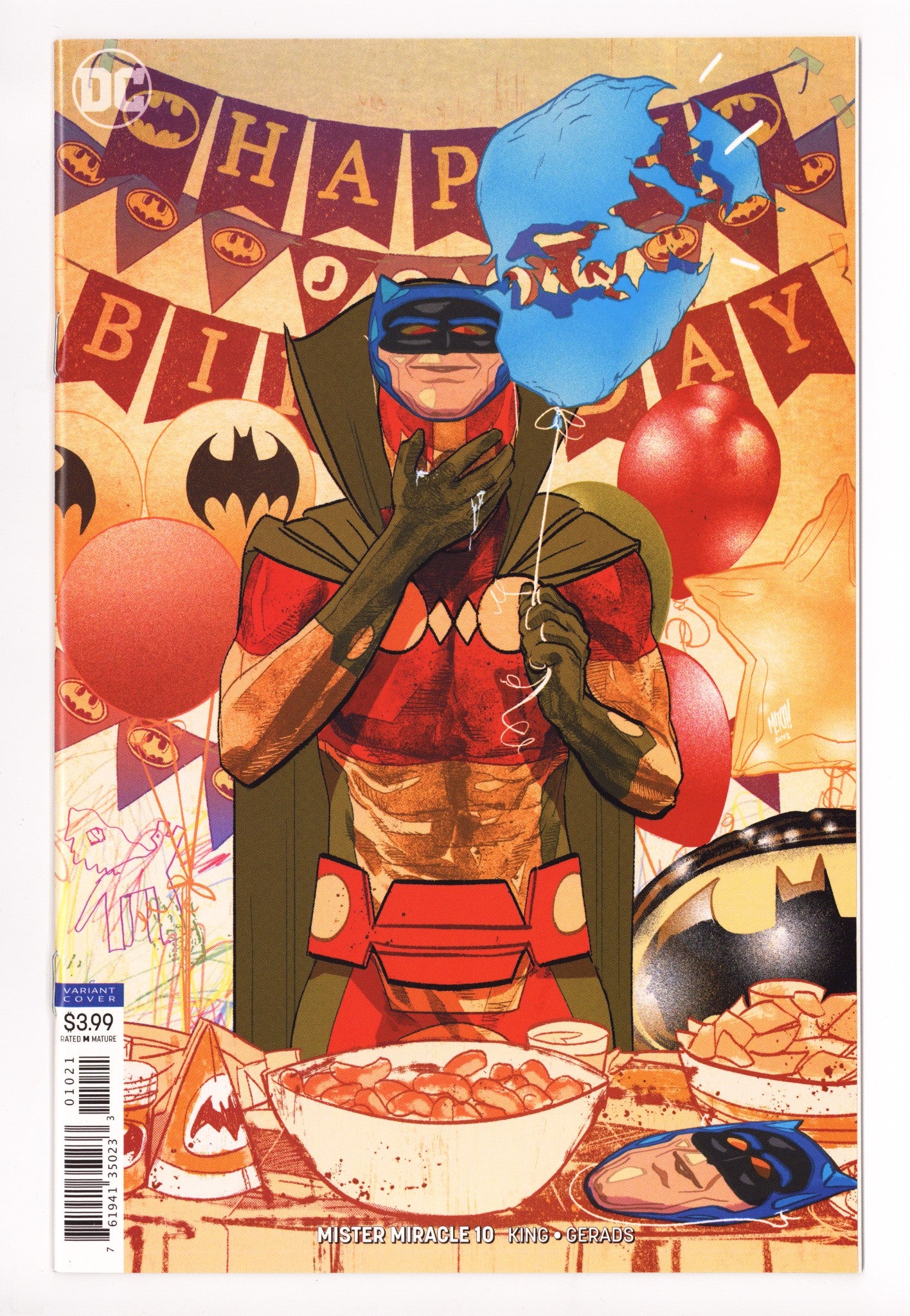 Mister Miracle Vol 4 10 High Grade (2018) Gerads Variant 
