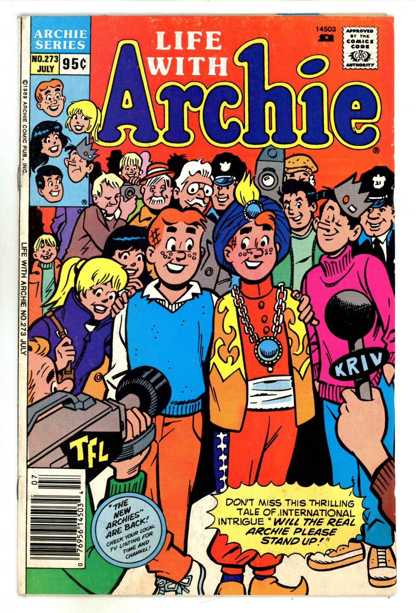 Life with Archie 273 Low Grade (1989) Newsstand 
