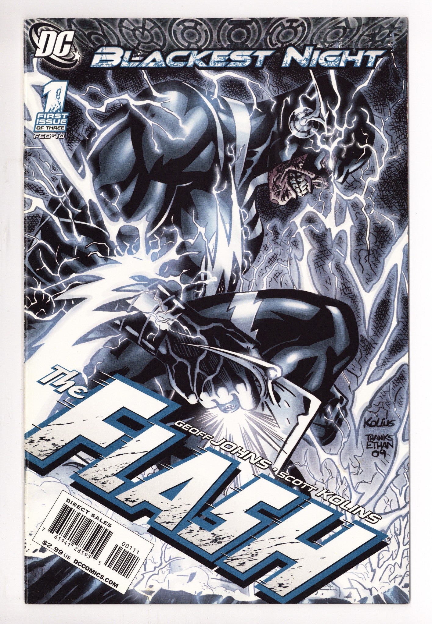 Blackest Night: The Flash 1 High Grade (2010) 