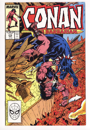 Conan the Barbarian Vol 1 216 Mid Grade (1989)
