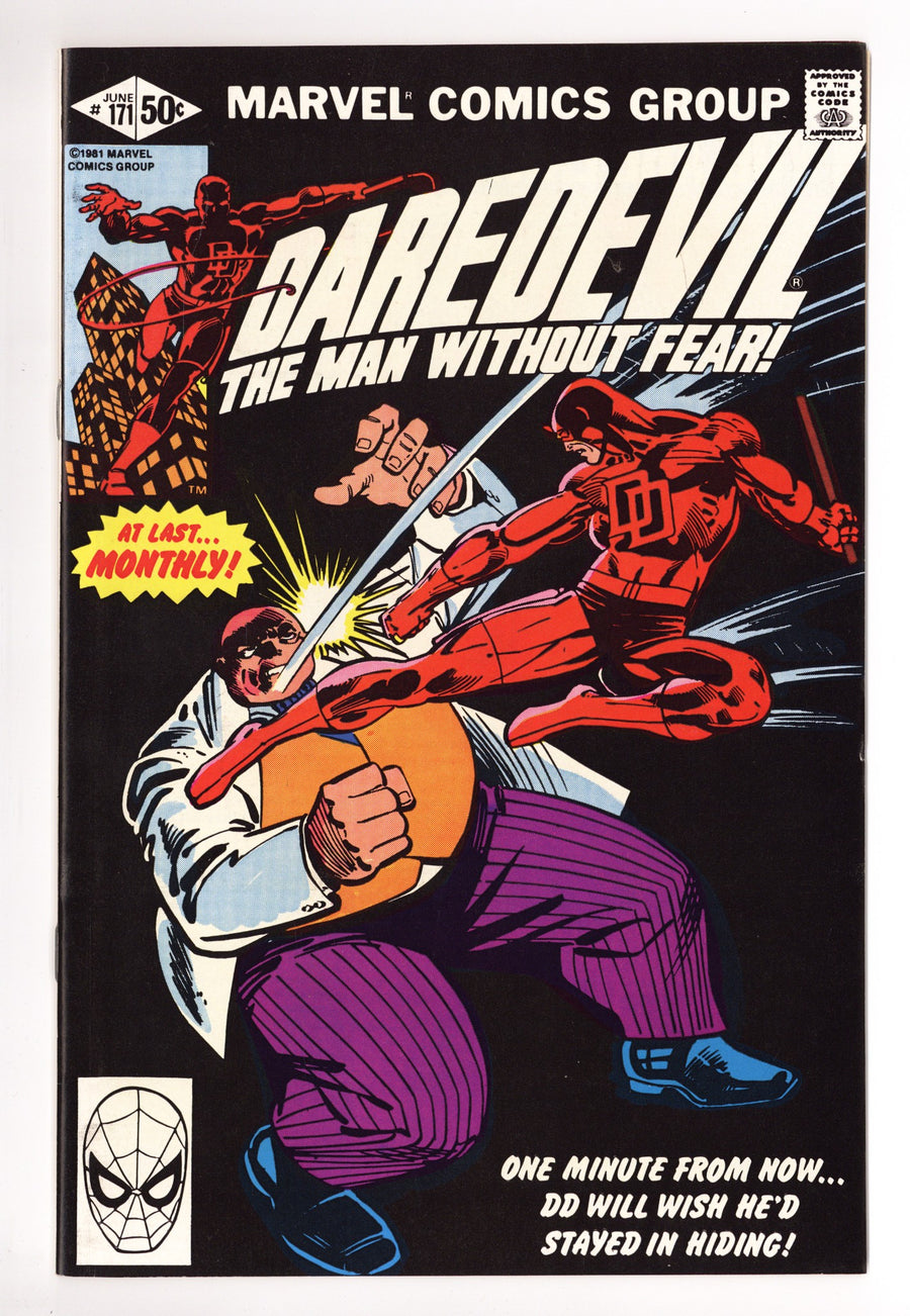 Daredevil Vol 1 171 NM- (9.2) (1981) 