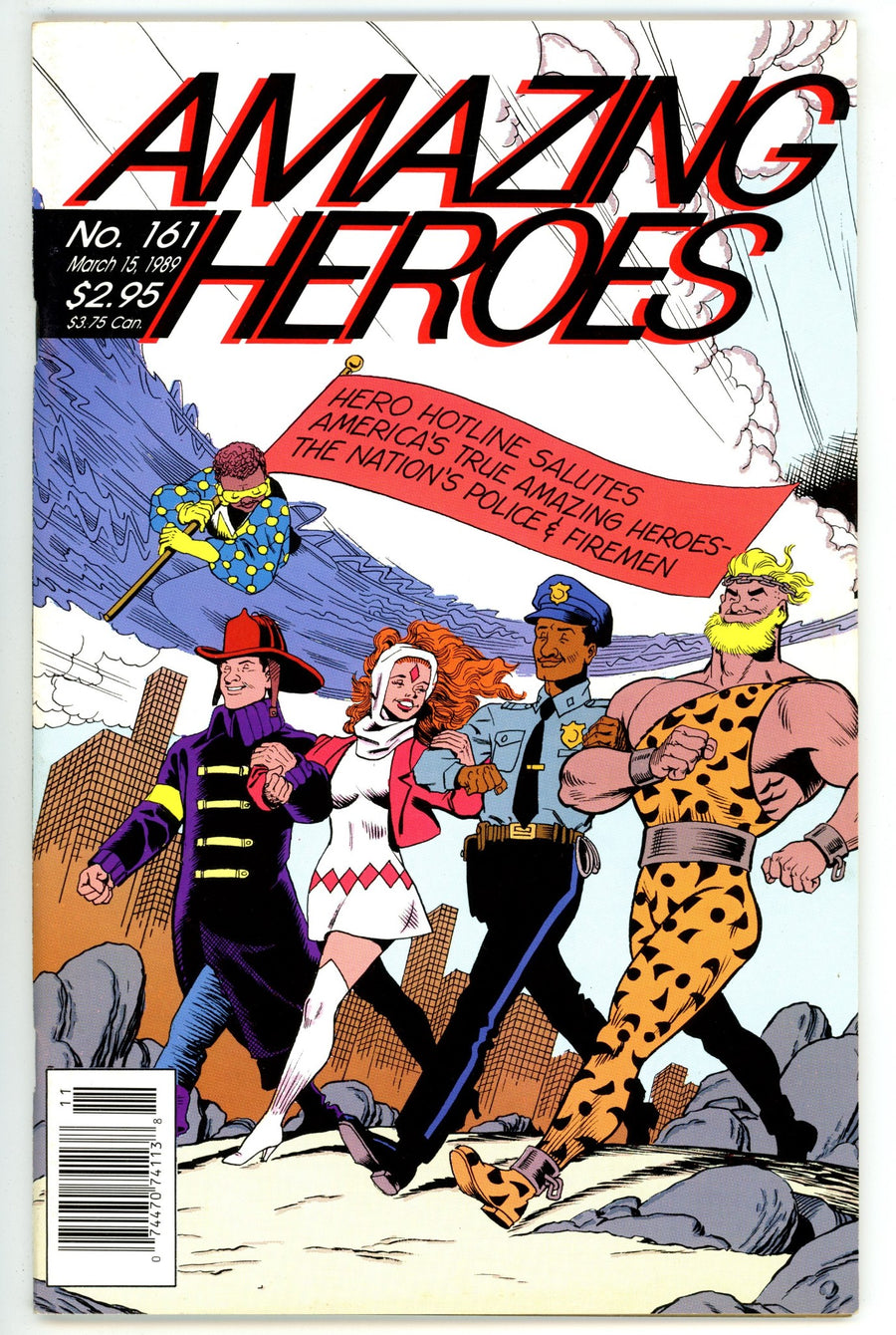 Amazing Heroes   161  Mid Grade   (1989)        