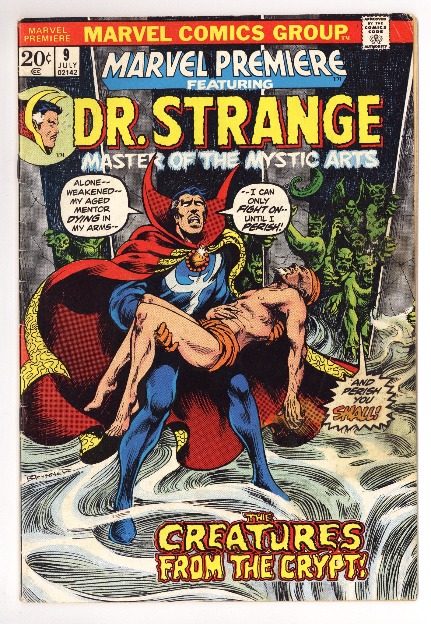 Marvel Premiere 9 VG- (3.5) (1973) 