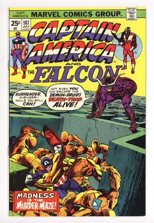 Captain America Vol 1 187 Mid Grade (1975)