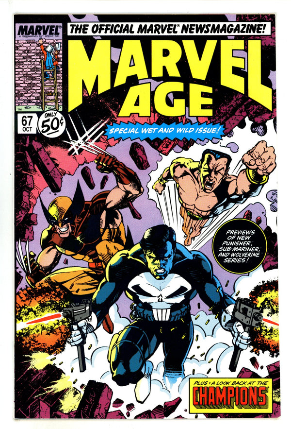 Marvel Age 67 High Grade (1988)