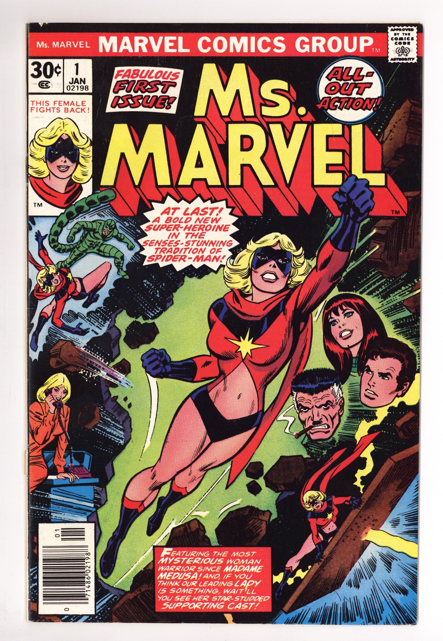 Ms. Marvel Vol 1 1 VG/FN (5.0) (1977) 