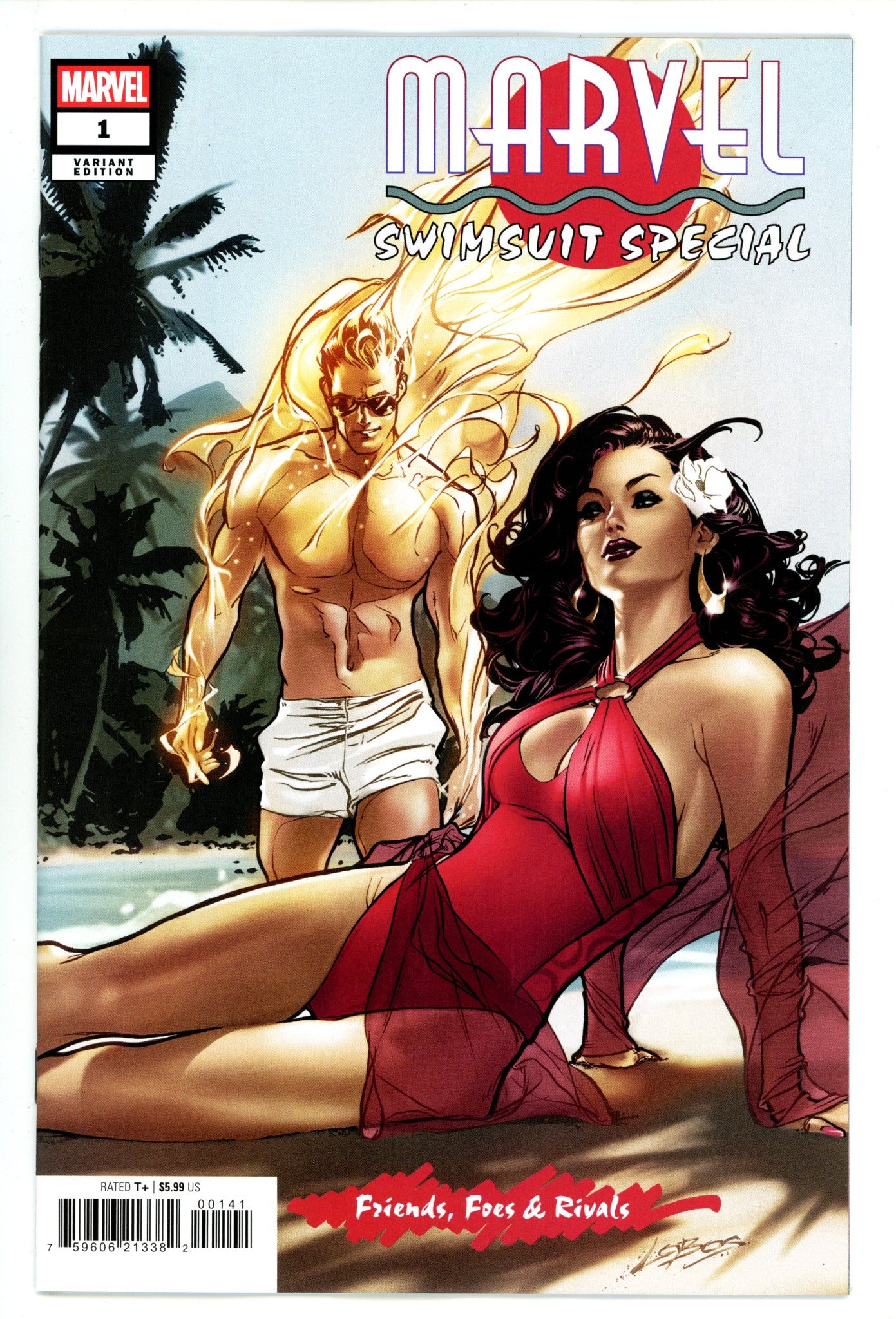 Marvel Swimsuit Special: Friends Foes & Rivals 1 Villalobos Variant (2025)